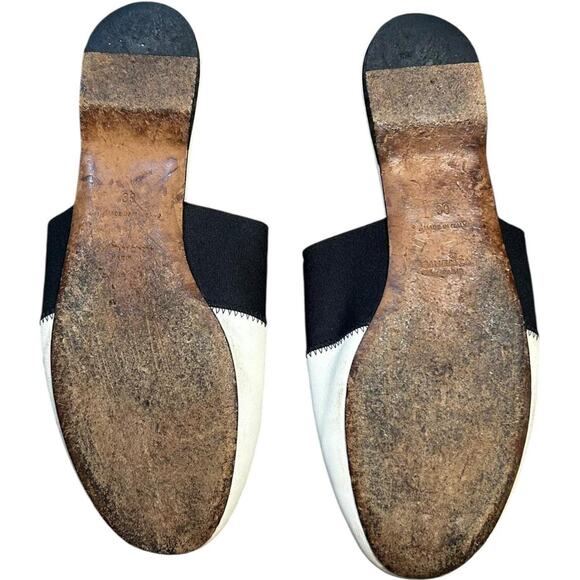 Givenchy Paris Designer Bedford Leather Flats Slippers - Picture 6 of 8